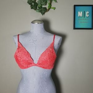 Victoria's Secret Orange Red Very Sexy Push-up Bra